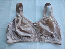 NWT CURVE MUSE 42 DDD Plus-Size Wire-Free Unlined Comfort Bra Blush  2430