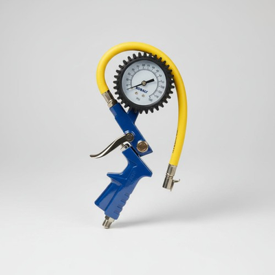 #ad Kobalt Air Inflator Gun 150 PSI Tire Gauge Compressor Tool $19.95