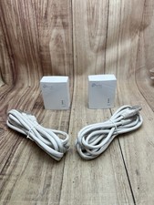 TP Link KIT AV1000 Gigabit Powerline Starter Kit 4K HD Plug Play White TL PA7017