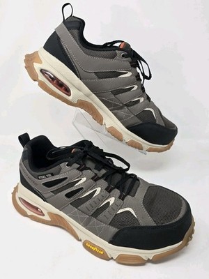 Skechers Skech Air Envoy ST Arcket Mens Size 11 Taupe Steel Toe Work Shoes
