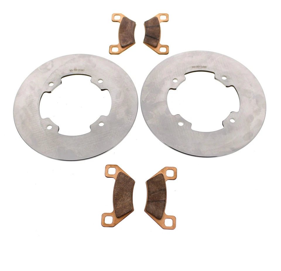 2013 2014 Arctic Cat 550 XT Front Brake MudRat Rotors & Brake Pads - Imagem 4 de 4