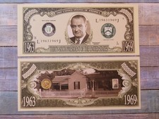 LYNDON B. JOHNSON, 36th President of the USA ~ $1,000,000 One Million Dollars
