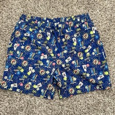 BUC-EES Tropical Swim 6  Trunks Bucky The Beaver Men's XL Lined