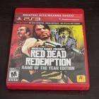 Red Dead Redemption Game of the Year Edition PS3 (PS3, PlayStation 3) VG