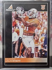 2023 Panini Chronicles Draft Picks - Pinnacle Orange #8 Jalin Hyatt (RC)
