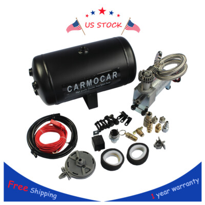 Air System compressor Carmocar Ultra Light-Duty Onboard Fits Car SUV Pickup USA