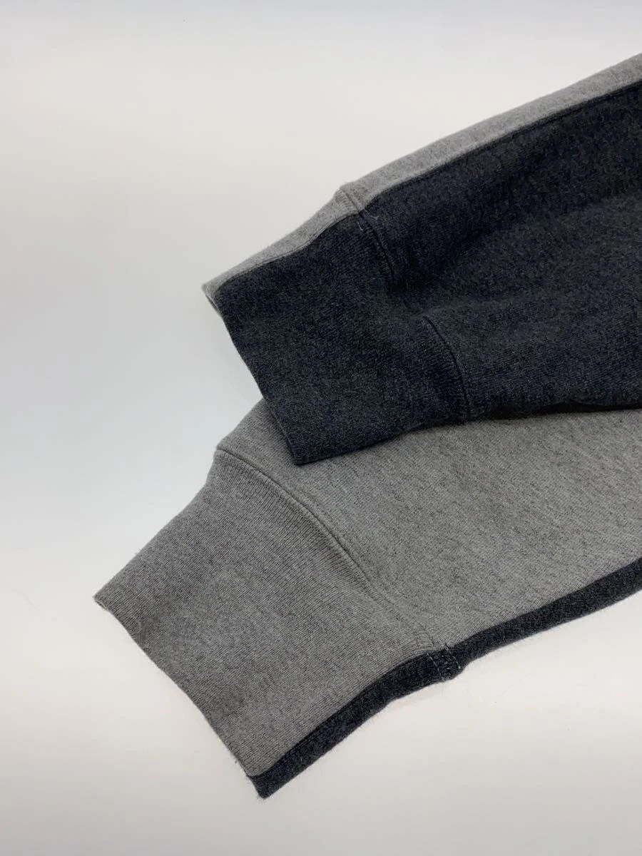 Felpa Supreme con cappuccio S cotone grigio tinta unita usata