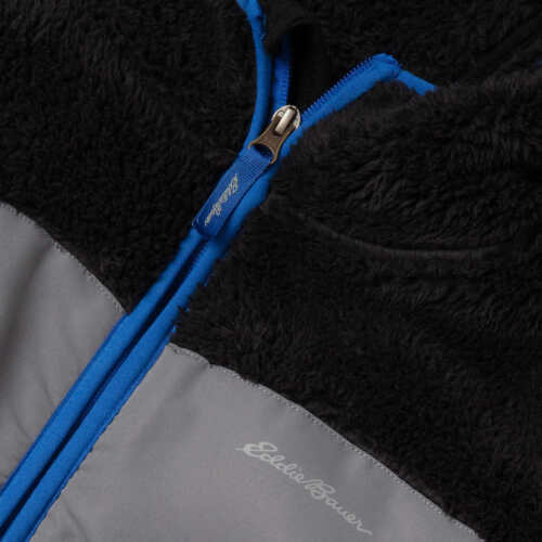 Chaqueta de pelo alto Eddie Bauer para niños jóvenes - NEGRA (Seleccionar talla: XS-L) - Imagen 20 de 35