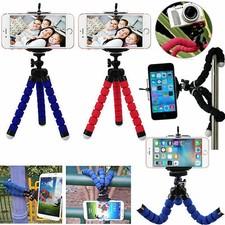 Mini Octopus Tripod For iPhone 17 16 15 14 13 12 Flexible Stand Mount Holder UK