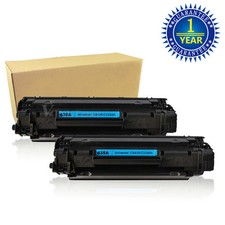 2X Cartucho de tóner compatible CB435A para HP LaserJet P1006 P1005 P1004 P1009