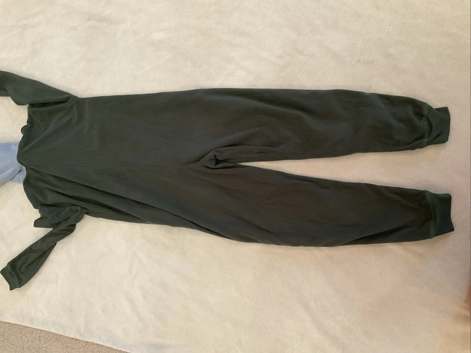 Pijama Gap Star Wars para dormir 8 niños niñas verde sudadera con capucha polar cálido Foto 4 de 4