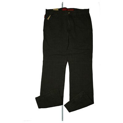ALBERTO Sean Men Jeans Chino Freizeit Hose Gr.48 34/32 W34 L32 Dunkelgrün NEU