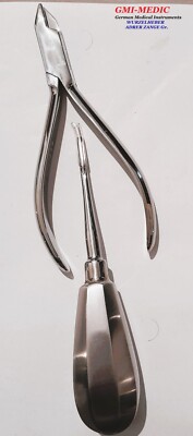   Wurzelheber Elevator, Root Elevator, BEIN '' S''+ADERER ZANGE, Stainless Steel