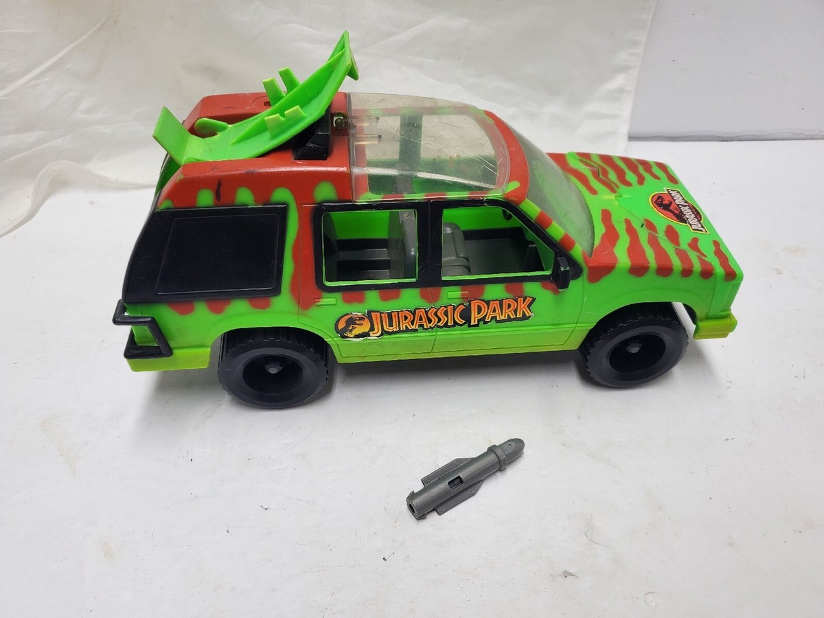 Vintage 1993 Kenner Jurassic Park Jungle Explorer Vehicle Jeep Toy