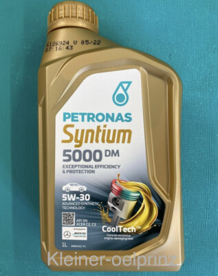 1 ltr. Petronas Syntium 5000 DM 5W-30 Mercedes-Benz 229.51 /  229.52 /BMW LL-04