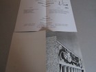 André Vernet / Dédicace sur programme Hommage à Fernand Léger 1984 / B20