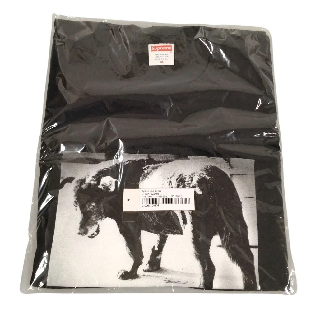 SUPREME Daido Moriyama Dog Tee noir XL authentique / 40035