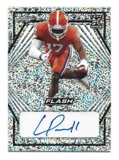 Cornell Powell AUTOGRAPH RC Clemson Tigers 2021 Leaf Flash AUTO Football Card