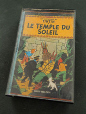K7 audio vintage - Tintin - Hergé - Le temple du soleil
