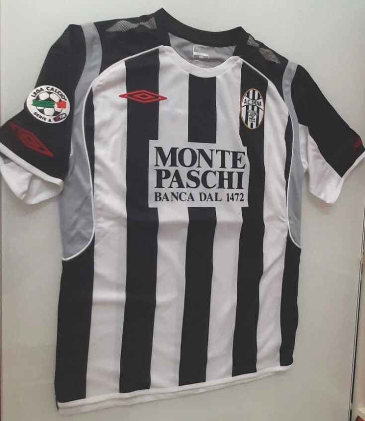 Maillot Siena 2005/2006 Match Worn - Negro - MASS