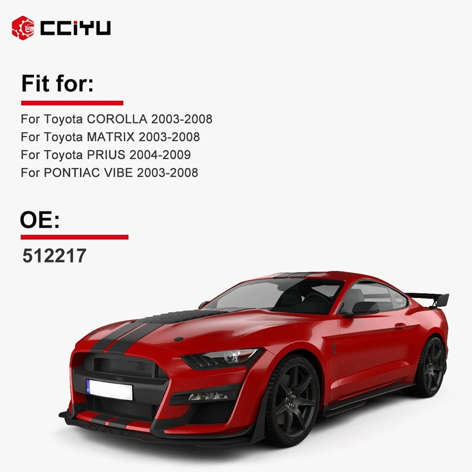 Pair FWD Rear Wheel Bearing Hub Assembly For Scion Tc 2005 2006-2010 5 Lug W/ABS — 第 2/4 张图片