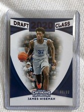 James Wiseman 2020 Panini Contenders Draft Picks Purple Draft Class 89/99 Mint