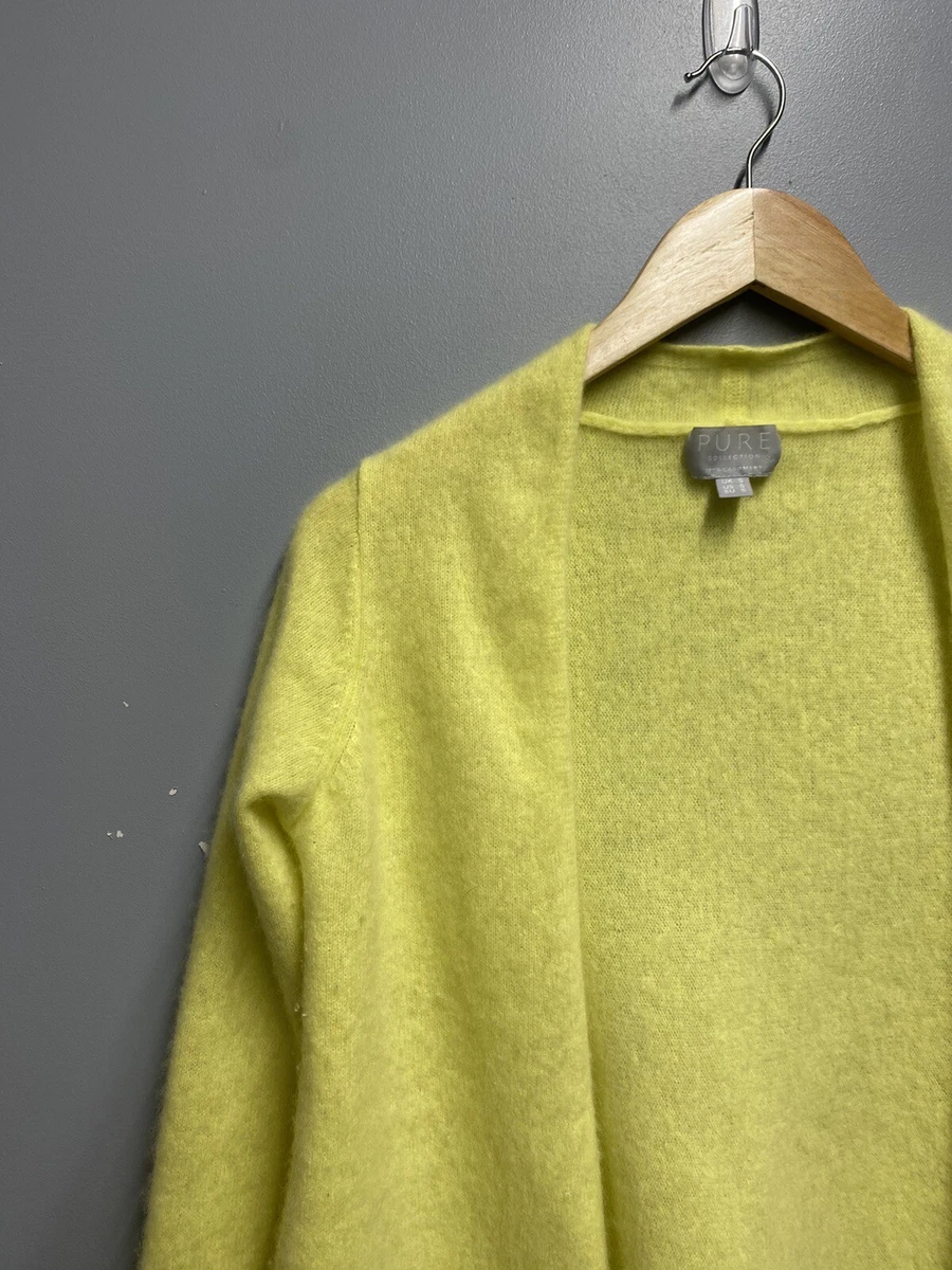 Featherweight top cashmere cardigan