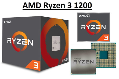 AMD Ryzen 3 1200 Quad Core ''Summit Ridge'' 3,1 - 3,4 GHz, AM4, 65W nur CPU