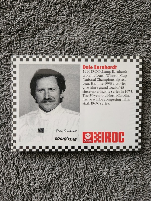 MINT & FACTORY SEALED 1991 DODGE IROC NASCAR RACING CARD SET, DALE EARNHARDT SR!