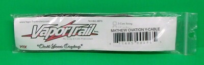 New VaporTrail VTX Premium Replacement Y Cable for Mathews Ovation - 41 7/8''