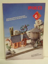 PIKO 1995 G-SCALE CATALOG MODEL BUILDINGS FOR THE GARDEN RAILWAY