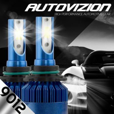 AUTOVIZION LED HID Headlight kit 9012 6000K 2015-2016 Dodge Challenger