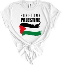 FreeDome Palestine in our heart , Gaza , Stop war , cease fire   T-Shirts!