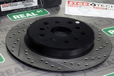 StopTech Sport Drilled Slotted Brake Rotor Rear Left for Supra TT 93-98 2JZ-GTE