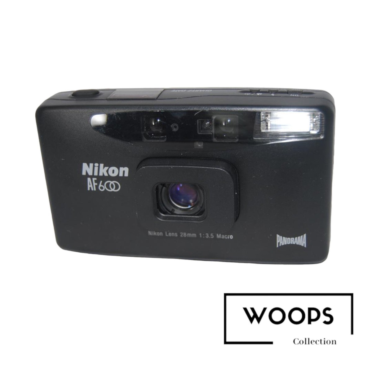 Nikon ニコン AF 600 Panorama Nikon AF600 Panorama Black 35mm Point & Shoot Film Camera | eBay