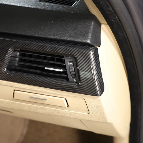 Cubierta interior de fibra de carbono ABS apta para BMW Serie 3 Sedán E90 2005-2012 - Imagen 8 de 39