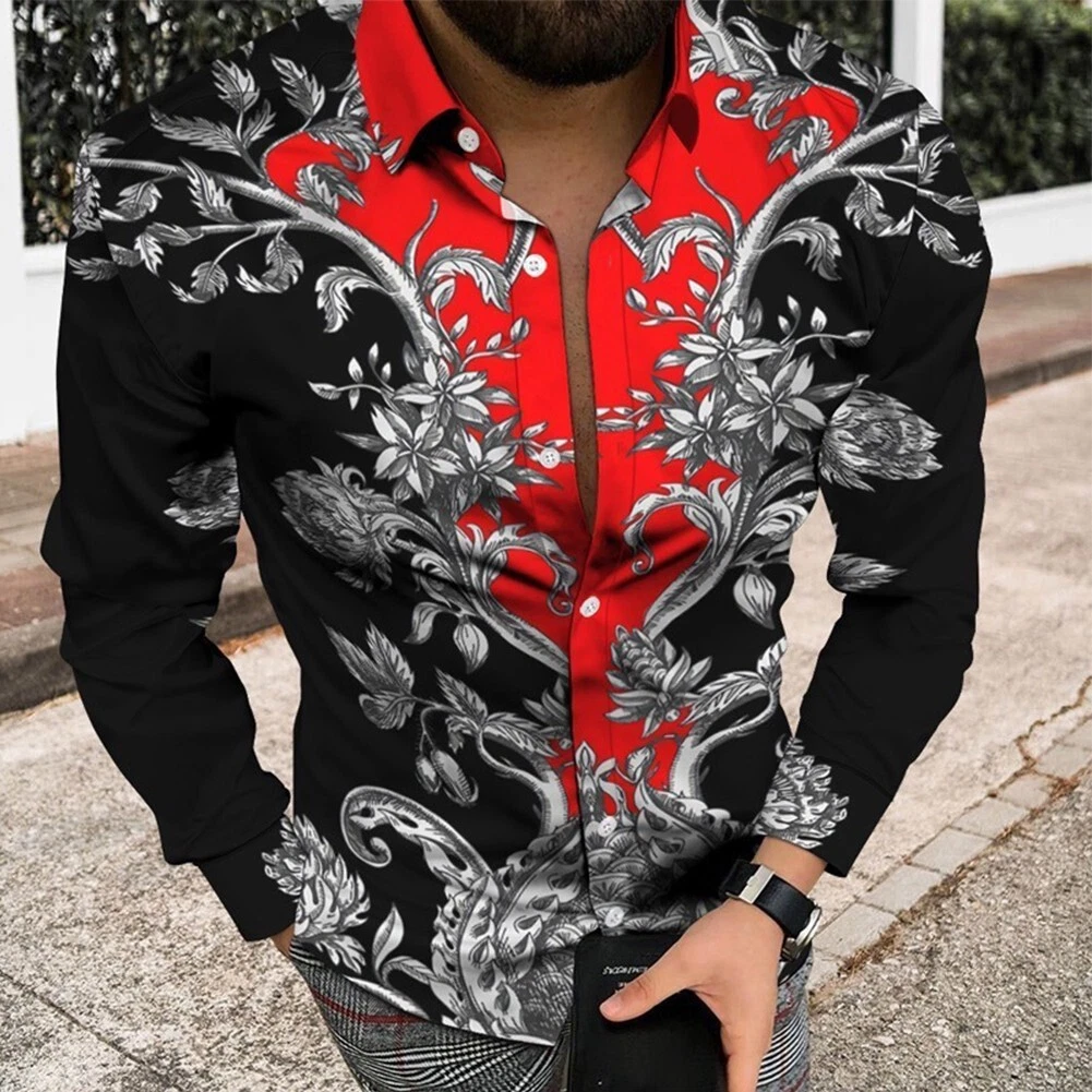 Robe motif baroque sale