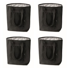 4x Kühltasche Einkaufstasche Faltbar Isoliertasche Auto Einkauf Thermotasche