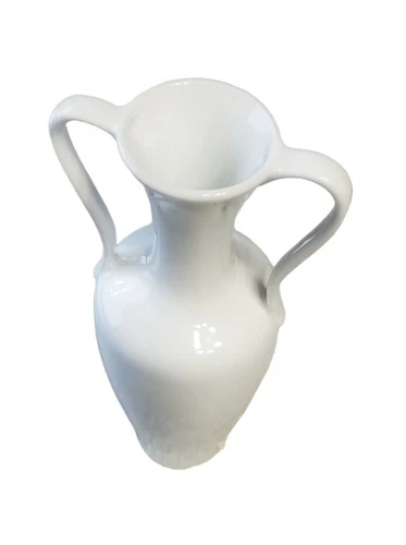 Royal Porzellan Bavaria KPM Germany Vase MCM Mid Century White 6.75" Tall