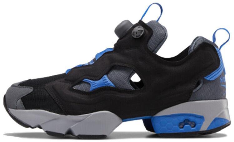 reebok instapump fury boost black blue
