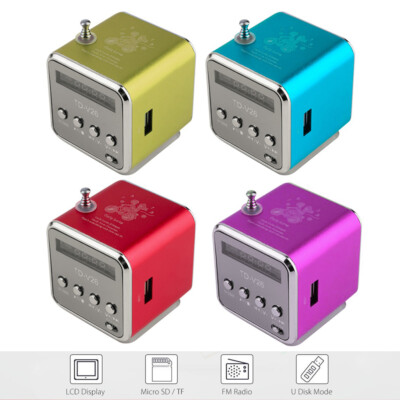 Mini Bluetooth Speaker Portable Wireless FM Radio with USB TF Card Slot 3.5mm AU
