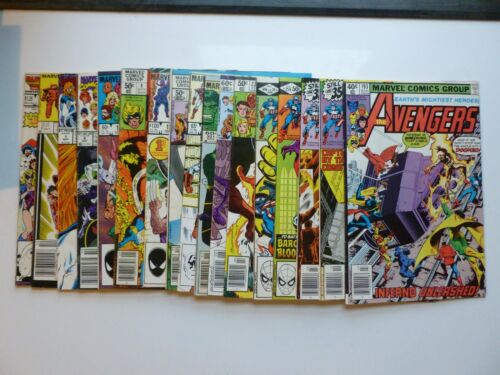 MARVEL Lot (17) Bronze & Copper Age - Avengers-Captain-FF-Hulk-Iron Man-Kazar - Photo 1 sur 10