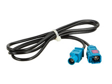 Fakra Antennen Verlängerung 1m Fakra Stecker auf Fakra Buchse Kabel RG174 Typ Z