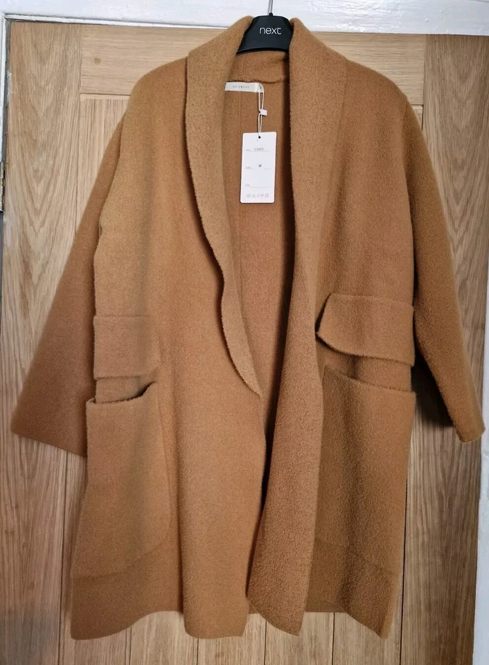 Nwt mustard heavy weight coatigan size Medium - Image 4 of 4