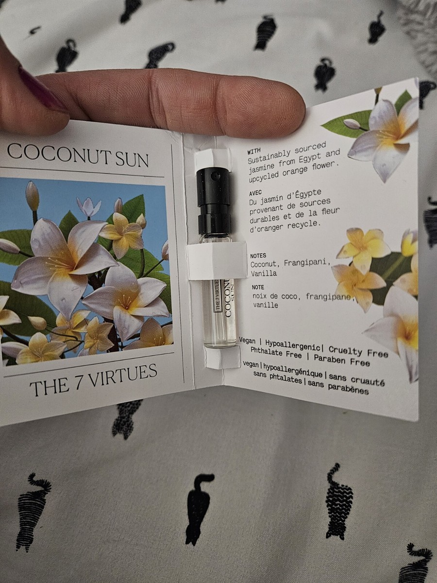 2 Coconut Sun By The 7 Virtues Sample 1.7ml Make Perfume not War