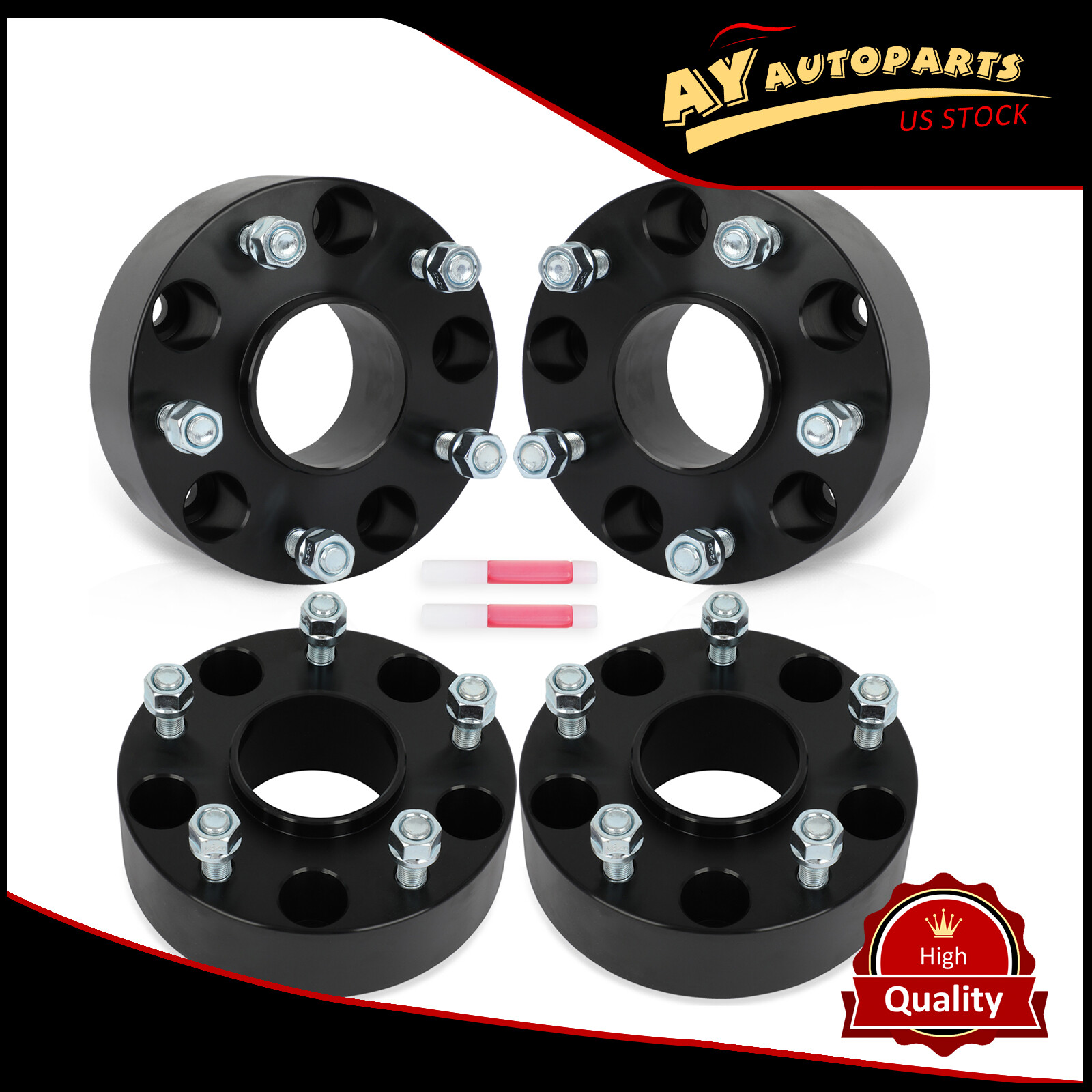 1.5'' Wheel Spacers 5x5.5'' fits Ford F-150 E-150 Bronco Jeep Dodge Ram