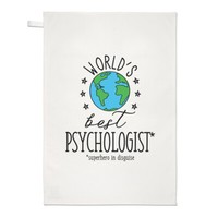 World's Best Psychologe Geschirrtuch SpüLlappen Lustig Favorit Psychology