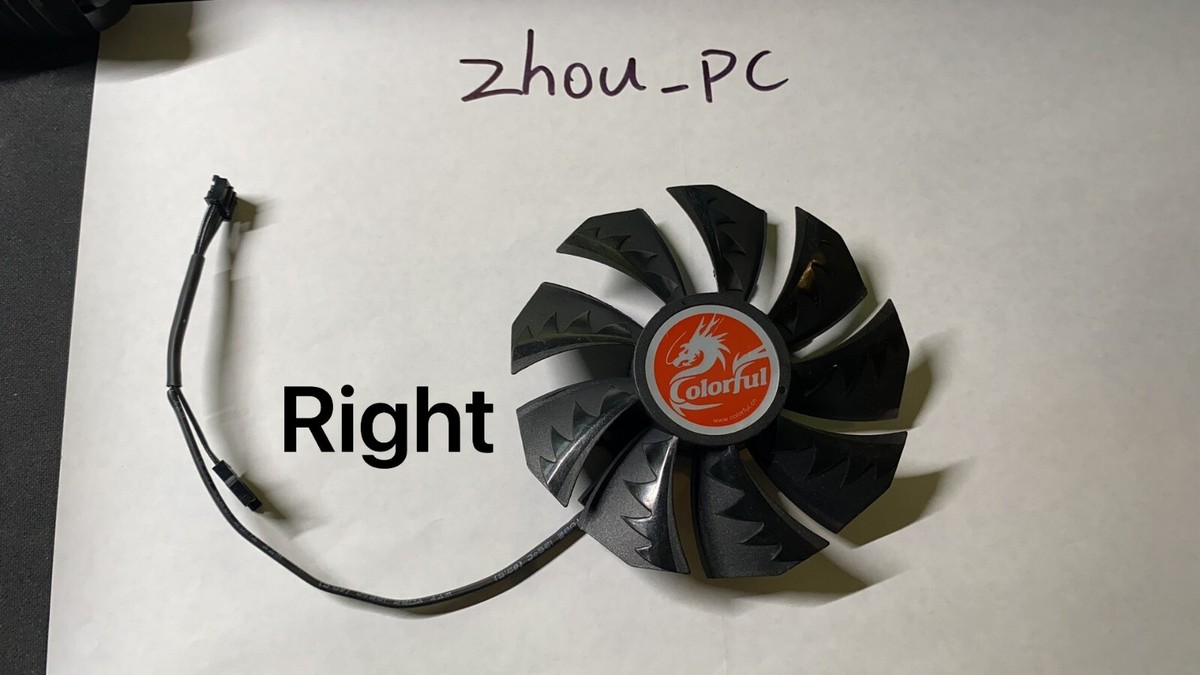 GPU Replacement cooling cooler Fan For Colorful RTX 3060 3070 3080