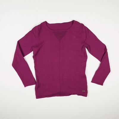LERROS Damen Pullover Gr. M flieder Rundhals Langarm Pulli Feinstrickpullover Ba