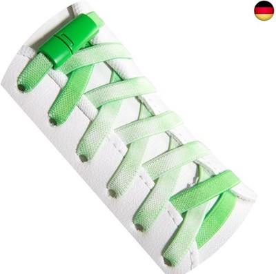 Schnüris  Elastische Schnürsenkel ohne Binden Länge 100 cm I Schnürsenkel mit Sc